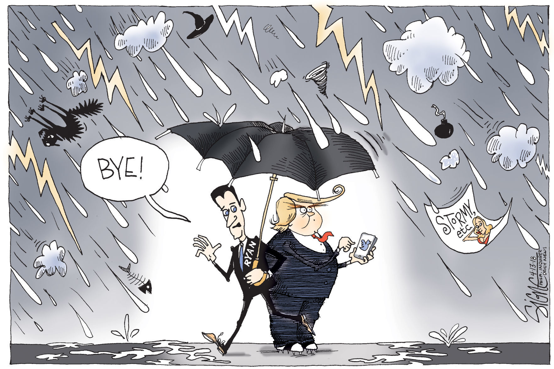 Signe Wilkinson / Philadelphia Daily News